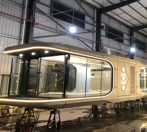 Offre Spéciale 38 mètres carrés USA marché préfabriqué E7 moderne minuscule maison hôtel bureau Hangfa espace Capsule maison - Product Image 6