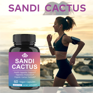 Compléments alimentaires à base d'extrait de cactus pour adultes, améliorent l'immunité et la digestion, 60 capsules - Product Image 3