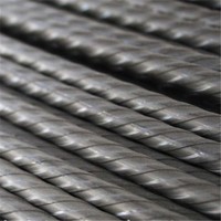 Fil d'acier fileté précontraint de béton hélicoïdal étiré à froid de la solive 6mm de haute résistance de 1670MPA 1770MPA 7mm