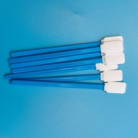 Tampon de nettoyage de précision carré plat sans peluches 714, en polyester, pour imprimantes et salles blanches
