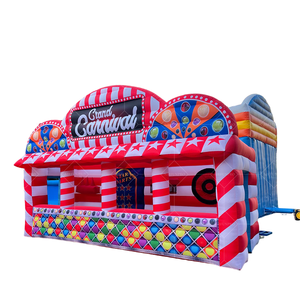 Équipement de <span class=keywords><strong>location</strong></span> gonflable en PVC commercial 4-en-1 Jeux de carnaval personnalisés <span class=keywords><strong>Location</strong></span> de fête de tente de château gonflable - Product Image 2