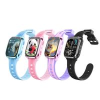Montre connectée pour enfants D58 4G avec carte SIM, écran 1,72 pouce, localisation GPS+LBS+WIFI, bouton SOS, appel vidéo, montre connectée pour enfants Android
