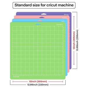 Tapis de coupe standard 12x12 pouces pour <span class=keywords><strong>Cricut</strong></span> Maker 3/Maker/<span class=keywords><strong>Cricut</strong></span> <span class=keywords><strong>Explore</strong></span> Air <span class=keywords><strong>2</strong></span>/Air/One Cut Mats - Product Image 5