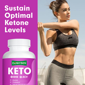 Oem ODM keto viên nang giàu bhb ACV vitamin kẽm crom hỗ trợ hiệu quả hoạt động trao đổi chất thuốc giảm cân - Product Image 6