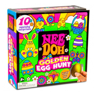 NeeDoh Golden <b>Egg</b> Hunt Squishy Surprises Fidget <b>Toy</b> Box for Easter Party Favors and Stress Relief - Product Image 2