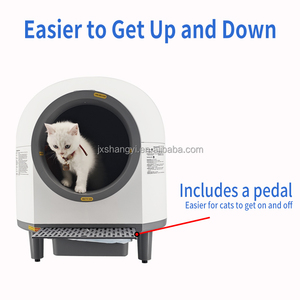 80L APP-Controlled Smart <strong>Cat</strong> Litter Box with Automatic Self-Cleaning Easy Clean PP Material for <strong>Cats</strong> &amp; Litter Dogs - Product Image 4