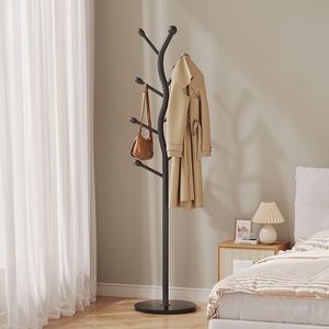 Perchero Moderno de Pie <span class=keywords><strong>para</strong></span> Vestidos, Colgador de <span class=keywords><strong>Ropa</strong></span> Metálico Independiente con Base de Piedra de Cuarzo, Organizador de <span class=keywords><strong>Ropa</strong></span> - Product Image 2