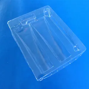 Cosmetic Blister Clear Custom Wholesale Plastic OEM Vacuum Forming Pet Trays