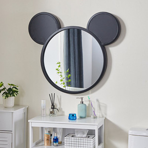 Nordic Modern Design Mickey Smart LED Light Mirror para banheiro cômoda ou parede para uso do hotel - Product Image 5