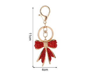 Porte-clés personnalisé en forme de papillon, design incrusté de diamants, disponible en plusieurs couleurs, accessoire élégant - Product Image 6