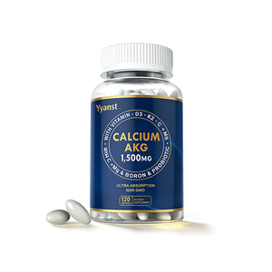 Vitamine D3, Vitamine K2 et Vitamine C de haute qualité pour l'absorption du calcium, favorisant la santé des os et des minéraux, améliorant la santé cardiaque et articulaire - Gélules molles - Product Image 1
