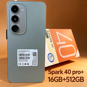 เทคโน สปาร์ค40 โปร+ สมาร์ทโฟน 5G รุ่นทั่วโลก แรม 24GB รอม 512GB หน้าจอ HD OLED 144Hz รองรับซิมคู่ - Product Image 1