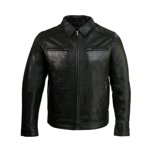 Spring Men's Casual Outdoor Coated Canvas Light <b>Weight</b> Custom Waterproof <b>Stand</b> Collar Zipper High Street Bomber Sports Jackets - Product Image 4