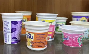 UV kurutma sistemi ile APM-9125H 9 renk fincan BASKI MAKİNESİ otomatik plastik bardaklar kuru ofset yazıcı