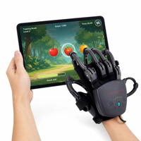 Guante Robótico Portátil para Rehabilitación de Ictus, Terapia de Manos para Hemiplejia, Ejercitador Mecánico Inteligente de Dedos con Fuerza Ajustable