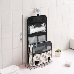 Sacs de voyage pliables imperméables, sacs de toilette portables pour le maquillage, sacs suspendus pour cosmétiques, sacs de toilette portables pour les douanes - Product Image 6