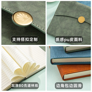 Ensemble cadeau de carnet de notes professionnel A5 pliable en trois parties, personnalisable, design multifonctionnel pour les entreprises, les écoles et les particuliers - Product Image 3