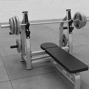 Estación de Entrenamiento Multifuncional, Banco de Pesas Ajustable para Gimnasio Comercial - Product Image 3