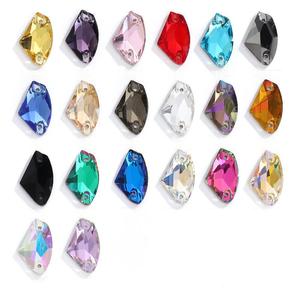 Hebillas planas de alta gama con calidad K9, joyería de diamantes cosida a mano y accesorios de ropa, venta al por mayor de fábrica. - Product Image 2