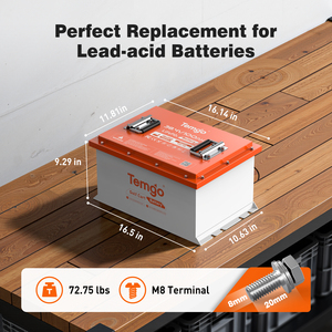 51.2V 100Ah 高尔夫球车锂电池 SPCC 外壳 36V 48V 100Ah LiFePO4 5 年保修 房车露营车电池 高尔夫球车电池 - Product Image 3