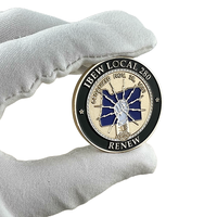 Pièce de monnaie Uniquepin Coin-006 la plus vendue, pièce de monnaie souvenir en métal coloré plaqué sur mesure, personnage de dessin animé, 38,1 mm/44,5 mm