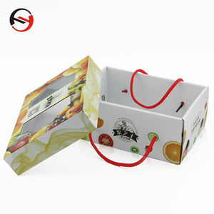 Personalizado 2 <span class=keywords><strong>3</strong></span> 5 capas de fruta fresca de cartón corrugado caja de cartón de embalaje con ventana de pvc - Product Image 4