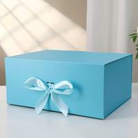 Boîte cadeau pliable magnétique de luxe 2025 avec logo personnalisé, doublure en éponge, impression offset, matériaux recyclables