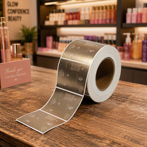 Rouleau d'autocollants brillants de haute qualité FX, papier autocollant brillant pour l'impression d'étiquettes de bouteilles, autocollants adhésifs en vinyle pour les étiquettes de pots de bougies - Product Image 3