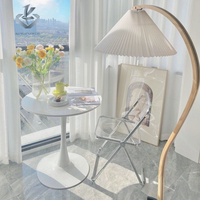 Table basse en marbre moderne nordique avec rangement, meuble portable pour salon, hôtel et bureau