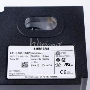 Contrôleur de brûleur à gaz LFL1.333-110V 110V 50-60Hz Automatique PLC - Product Image 2
