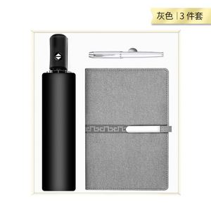 Customized Business A5 Notebook+Umbrella + Pen <b>Gift</b> <b>Set</b> with Printable Logo Senior for Meetings Office Essentials - Product Image 2