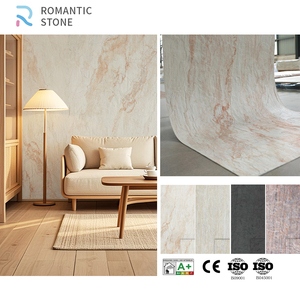Revêtement mural en <span class=keywords><strong>pierre</strong></span> flexible 3D minimaliste pour la décoration intérieure, écologique, antidérapant, pour chambre à coucher, cuisine, centre commercial - Product Image 1
