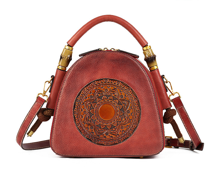 【関税&送料込】V° 73 Bags Red Wholesale Vintage Leather Crossbody Bag - Fashion & Travel