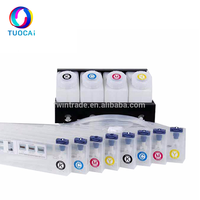 Sistema de Tinta a Granel CISS para Impresoras Roland Mimaki Mutoh, Tanque de Tinta, Recarga de Cartuchos de Tinta