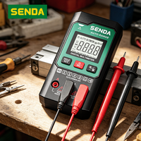 Industrial Electronic Intelligent Multimeter High-Precision Safe Digital Multimeters Manual Range Tester Voltage Measure Tool