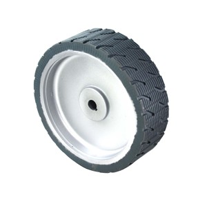 Quelle Fabrik produkte 250 X80mm Aluminium Polyurethan Rutsch feste Lenk rolle Kehrmaschine Lenk rolle Kehrmaschine Antriebsrad - Product Image 6