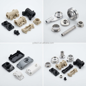 Componentes de caucho flexible de uretano ODM, mecanizado CNC, prototipo de fundición al vacío para piezas de repuesto de cajas de plástico - Product Image 2