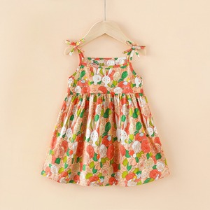 Girls Floral Summer Dress - Cotten Sleeveless Dress For Kids Ages 2-8 - View #7