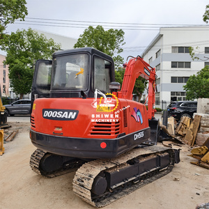 Mini-excavatrice sur chenilles d'occasion Doosan DH55 d'origine coréenne, 5 tonnes, autres modèles, prix spécial usine, occasion DH55 DX60 DX140 DX150 - Product Image 6
