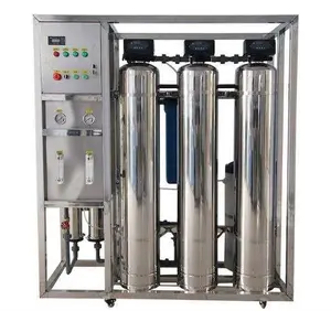 Chinese Stainless Steel Water Treatment Filtration 2000L/H Salt Water RO System Sea Water Desalination Plant For Sale