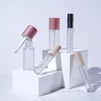 Emballage portable pour correcteur mat, flacons de gloss à lèvres en PET personnalisables en volume pour correcteur liquide