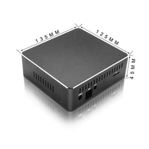 EBM Manufacture Extruded Aluminum Profile <b>Enclosure</b> Custom Motherboard Housing Powder Coated IP54 Metal Mini ITX Aluminum Case - Product Image 4