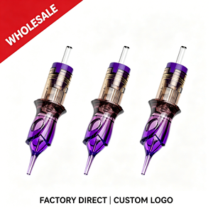 Cartuchos de Agujas Desechables Esterilizados para Máquina de Maquillaje Permanente - Agujas Profesionales para Cejas, <span class=keywords><strong>Labios</strong></span> y Delineador de Ojos - Product Image 1