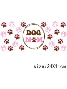 Letop 1ชิ้นกีฬาแมวสุนัขแม่ต้องการกาแฟคลับของแม่ทำด้วยแก้วเหล้าแบบ DIY ขนาด16ออนซ์ถ้วยถ้วยสามารถกันน้ำได้รูปลอกสำหรับสุนัขแม่ - Product Image 2