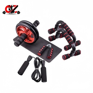 CZFIT Juego de Entrenamiento Abdominal de Alta Calidad, Rueda Abdominal Combinada, Duradera, Antideslizante, Agarre Cómodo, Personalizable - Product Image 3