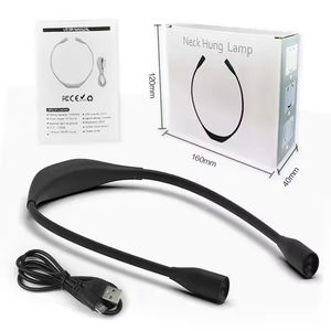 Lampe de lecture LED rechargeable 1000 mAh avec clip, portable pour les enfants, pour l'heure du coucher et le bureau - Product Image 1