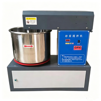 Mélangeur de mortier vertical, machine de mélange de mortier de laboratoire pour les tests de construction
