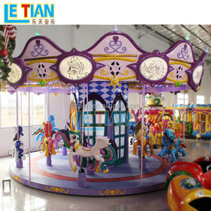 Équipement de parc d'attractions européen, terrain de féerie, dessin animé, cavalier de cheval à vendre - Product Image 3