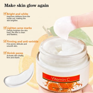 Crema Viso Idratante Anti-Età con Vitamina C, Arbutina, Retinolo e Collagene per Schiarire le Macchie Scure, 50ml - Private Label OEM - Product Image 2