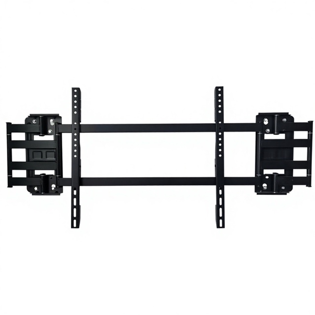 Adjustable Heavy Duty Metal TV Wall Mount with Max Vesa 600*1000 and CE/RECH Certification up to 150kg for 75-120inch TVs